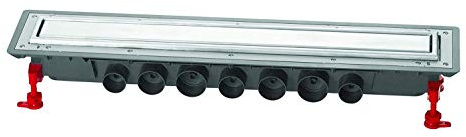 Wirquin Professional Venisio Expert Linear Shower Channel Drain for Wet Rooms & Walk in Showers 700mm