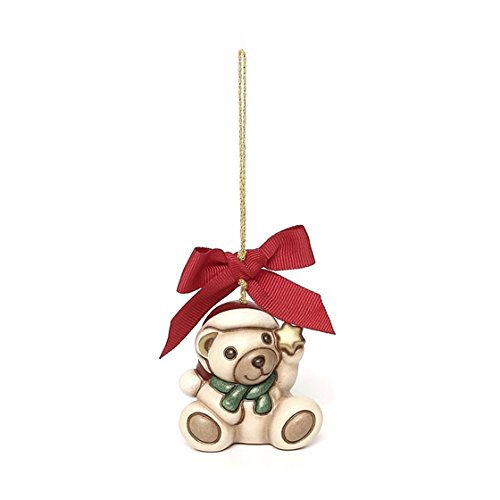 Thun Teddy Baumschmuck, Keramik, bunt