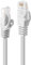 LINDY - Cable de Red (Cat.6 U/UTP, 1 m), Color Blanco