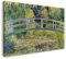 Canvas Print (60x40cm): Claude Monet - Bridge Over a Pond of Water Lilies (1899