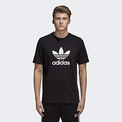 Adidas Men's Trefoil T-Shirt - Black, Small
