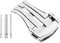 dailymall Edelstahl Push Fold Faltschließe Uhrenarmband Schnalle 18mm