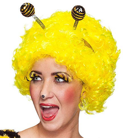 WOOOOZY Haarreif Biene mit Pailletten