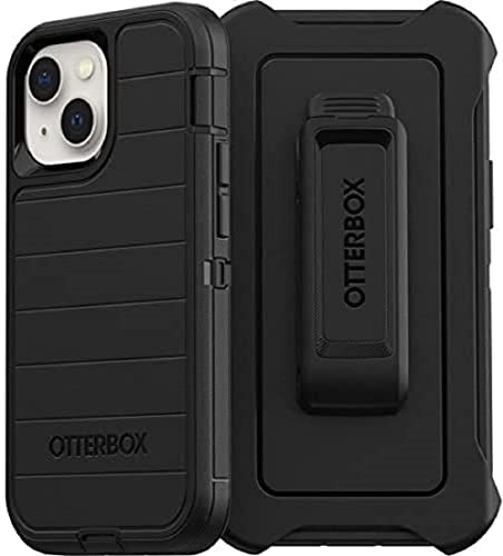 OTTERBOX Defender Series Screenless Edition Schutzhülle für iPhone 13 Mini und iPhone 12 Mini (Microbial Serie) Schwarz