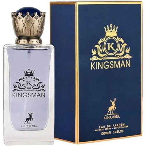 Kingsman Alhambra by Lattafa EAU de Parfum, 100 ml, High-End, orientalische Nische, große Projektion und Lebensdauer