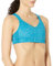 BROOKS 350081464 Drive Convertible Run Bra Sports Bra Mujer Lagoon Speckle Print Tamaño 0341C