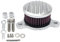 Nuova Moto Filtro Aria Filtro di Aspirazione Accessori di Sistema for Harley-Davidson Sportster 883 1200 1991-2016 Ferro 883 2009-2016 (Color : Chrome)