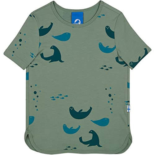 Finkid Kinder Ilta T-Shirt, Green Bay, EU 110-120