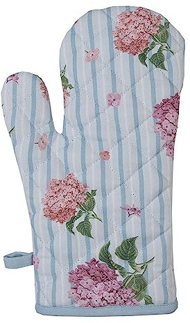 Clayre & Eef Kinderofenhandschuh 12x21 cm Rosa 100% Baumwolle Ofenhandschuh