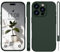 WXX für iPhone 16 Pro Max Hülle Silikon Case, Handyhülle für iPhone 16 Pro Max Dünn Slim mit Microfiber, Kratzfeste Rundumschutz Case Hülle für iPhone 16 Pro Max 6.9'' Grün