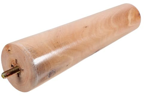 Cabilock 4pièces Bois Ronds pour Canapé Et Meubles Remplacement Pratique De Jambes De Dresser avec Vis Convient pour Tables Et Armoires Design Stable Et Facile à Installer