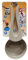Clip Croq Dosatore per Croccantini Cane con Pinza Chiudi Sacco. Crocchette Cane/Crocchette Gatto - Pratica Paletta Dosa Versa e Chiudi Pacco.