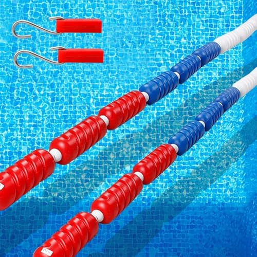SSDDLZEQ Corde de séparation de sécurité pour piscine (corde métallique en acier, 9 m)