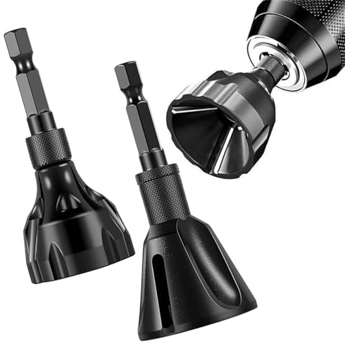 2 Pezzi Strumenti Di Smussatura,Esterni Utensile Per Rimozione,Utensile Per Sbavatura, Strumento Per Smussatura In Acciaio,Smussatura 3-20 mm 5-25 mm Strumento Di Sbavatura Per Acciaio/Rame/Ottone