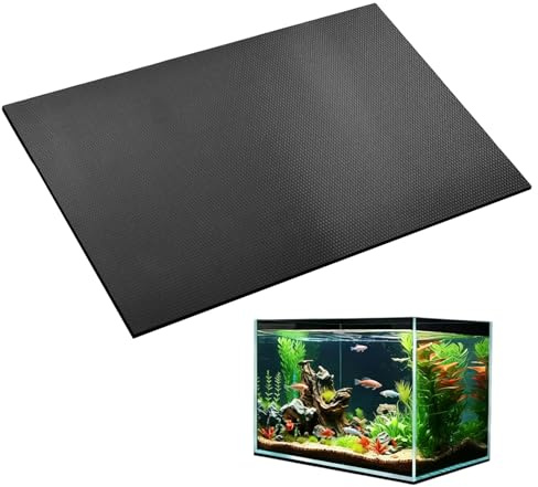 80 x 40 cm Aquarium Leveling Mat, wasserdichte Aquariummatte, Anti Rutsch Matten Stoßdämpfende Aquarium Unterlage für die Unterlage des Tanks, Aquarien-Nivelliermatte für Fischbecken und Terrarium