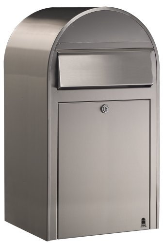 Bobi Grande B Briefkasten Edelstahl (V2A) Zaunbriefkasten