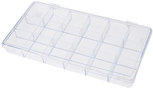 Sortierbox, kristall, 18 Fächer