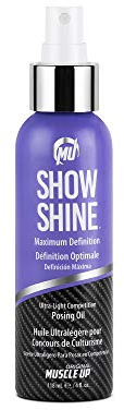Pro Tan Muscle Up Show Shine Supplements, 4 oz