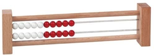 Betzold - Rechenrahmen ZR 20 - Rechnen lernen Kinder Holz-Rechenschieber Abakus Mathe