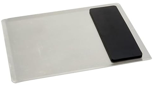Rattleware Grinder Tray with Tamping Mat - Mess-Free Coffee Experience, Easy Clean, & Sleek Design for The Espresso Enthusiast (13 x 9.75)