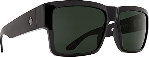 Spy Herren Sonnenbrille Cyrus, Happy Gray Green, Extra Large