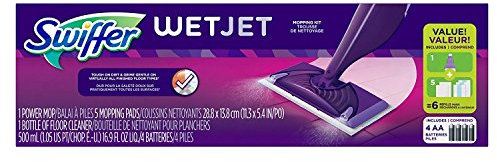 Swiffer Wetjet spray mop Floor Cleaner starter kit (imballaggio può variare) Purple