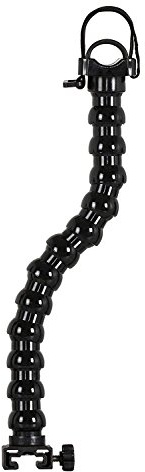 Flexarm Adapter Unterstützung Taschenlampen mit Standard C-Connector für T-Nutsteine 38 cm Art.No 600.W32BK
