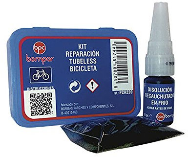 Bompar Componentes – Kit de reconstrucción de Cubiertas sin cámara de Bicicleta