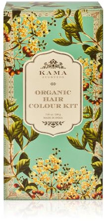 Kama Ayurveda Natural Organic Hair Coloring Kit, 200g (Pack of 2)
