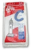 Dirt Devil Royal Upright Type C Vacuum Cleaner Bags, Paper Bags 3PK Manufacture Part # 3700147001