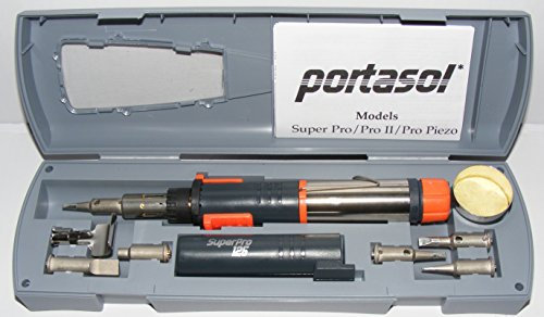 PORTASOL Super PRO 125 MK2 Cordless Gas Soldering Iron Full KIT SP-1K+Extras