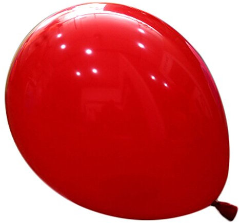 logei® 100St Rund-Luftballons Luftballons Rundballons Ballons Deko für Valentinstag, Verlobung, Hochzeit (Rot)