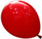 logei® 100St Rund-Luftballons Luftballons Rundballons Ballons Deko für Valentinstag, Verlobung, Hochzeit, Rot