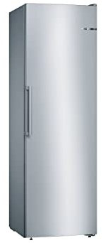 Bosch GSN36VLFP Serie 4 Congélateur autonome/F / 186 cm / 294 kWh/an/aspect inox / 242 L/NoFrost/BigBox