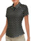 Soneven Sportshirt Damen Kurzarm Poloshirt für Damen mit 1/4 Reißverschluss Sport Tshirts Damen Schnelltrocknend Atmungsaktiv Polohemd Damen für Golf Tennis Fitness Trainning Laufen Liebesdruck M