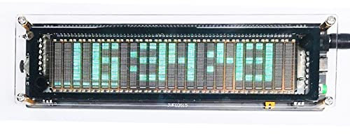 ZYNCUE AK2515 Audio Spektrum Analyzer Display, Musikspektrum Audio Indikator VU Meter Bildschirm Verstärker