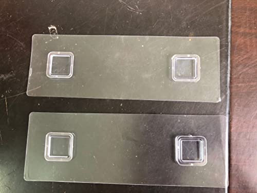 EigPluy 2 Piezas Estante de ducha Accesorios de almohadilla adhesiva