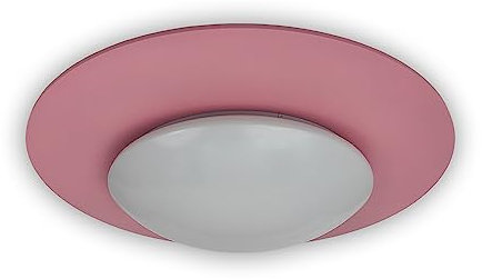 Niermann Standby Deckenschale Saturn, Pastellrosé, Kinderlampe, Kinderleuchte, Rosa