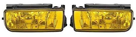 DM Autoteile 136909 Nebelscheinwerfer Set Gelb Klarglas +H1 kompatibel für BMW 3er (E36) alle Modelle
