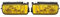 DM Autoteile 136909 Nebelscheinwerfer Set Gelb Klarglas +H1 kompatibel für BMW 3er (E36) alle Modelle