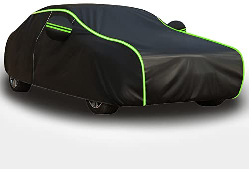 MObyat Autoplane Wasserdicht FüR Audi A5 Cabrio, Autoabdeckung Outdoor Hagelschutzplane Auto, Auto Abdeckplane Atmungsaktiv, Autogarage Abdeckung, Uv Beständig (Color : 2, Size : Single Layer)