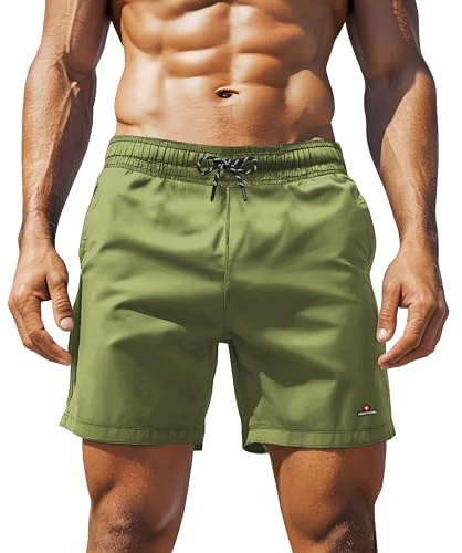 Höhenhorn Wellenmaster Herren Badehose Grün Gr. S