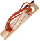 Kordelzug Bekleidungskordel 5mm mit Endstücken 120cm Schnürsenkel, Farbe:terracotta