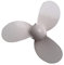 Vuzmode 7,25 x 5 2–2,5 PS, for PARSUN-Propeller, Aluminium-Außenbord-Marine-Außenbordpropeller, Marine-Propeller Bootspropeller-Bausatz