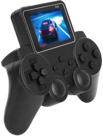 Retro-Videospielkonsole, Handheld-Gamepad-Spielekonsole mit Mehreren Spielen, 3,0-Zoll-Bildschirm, AV-Kabel für TV-Anschluss, Abnehmbarer Lithium, Kompaktes, Leichtes Design