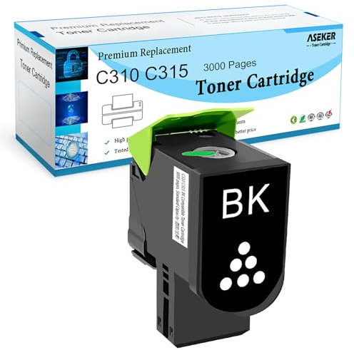 ASEKER C310 C315 Kompatibler Tonerkartusche Schwarz 1006R04356 für Xerox C310 C310DNI C310DNIM C315 C315DNI C315DNIM Drucker Hohe Ausbeuten 3000 Seiten (BK)