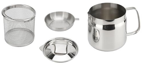 Filtro de aceite de acero inoxidable POT (1.5L)