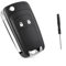Flip Folding Remote Auto Schlüsselanhänger Hülle Gehäuse Shell für OPEL Vauxhall Zafira Astra Insignia für Chevrolet Camaro Cruze Equinox Sonic Terrain 2Taste HU100 Blade