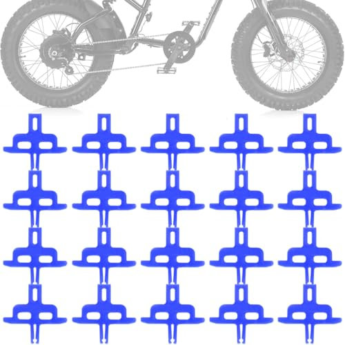 KUMSODE 20 Stück Fahrrad Scheibenbremsen Abstandshalter,Scheibenbremse Fahrrad Transportsicherung Fahrradbremse Distanzstück Scheibenbremsen MTB Fahrradteile Fahrradzubehör Abstandshalter