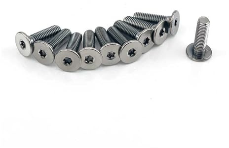 AMYALIN pour BM&W S1000R S1000RR S1000XR 2009–2018 Vis De Fixation des Disques De Frein Avant Et Arrière De Moto Attaches De Disque De Frein(10 at The Front)